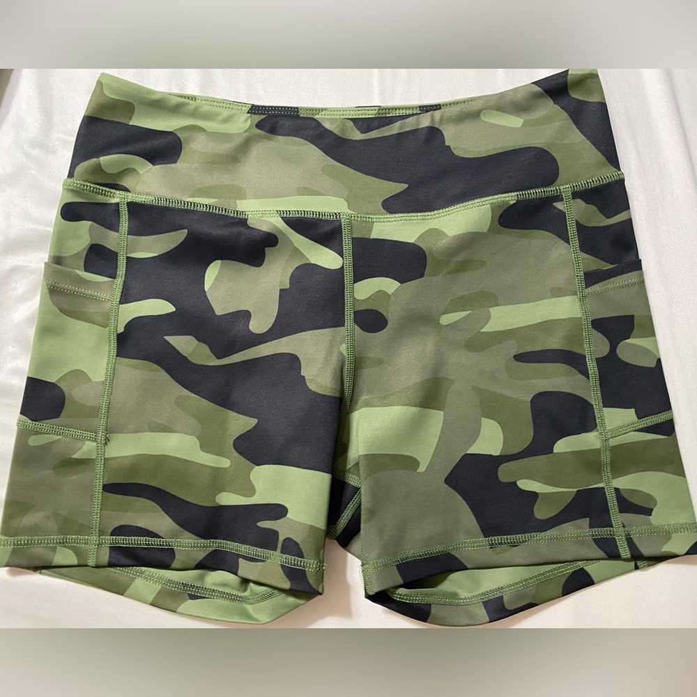 ZYIA camo shorts